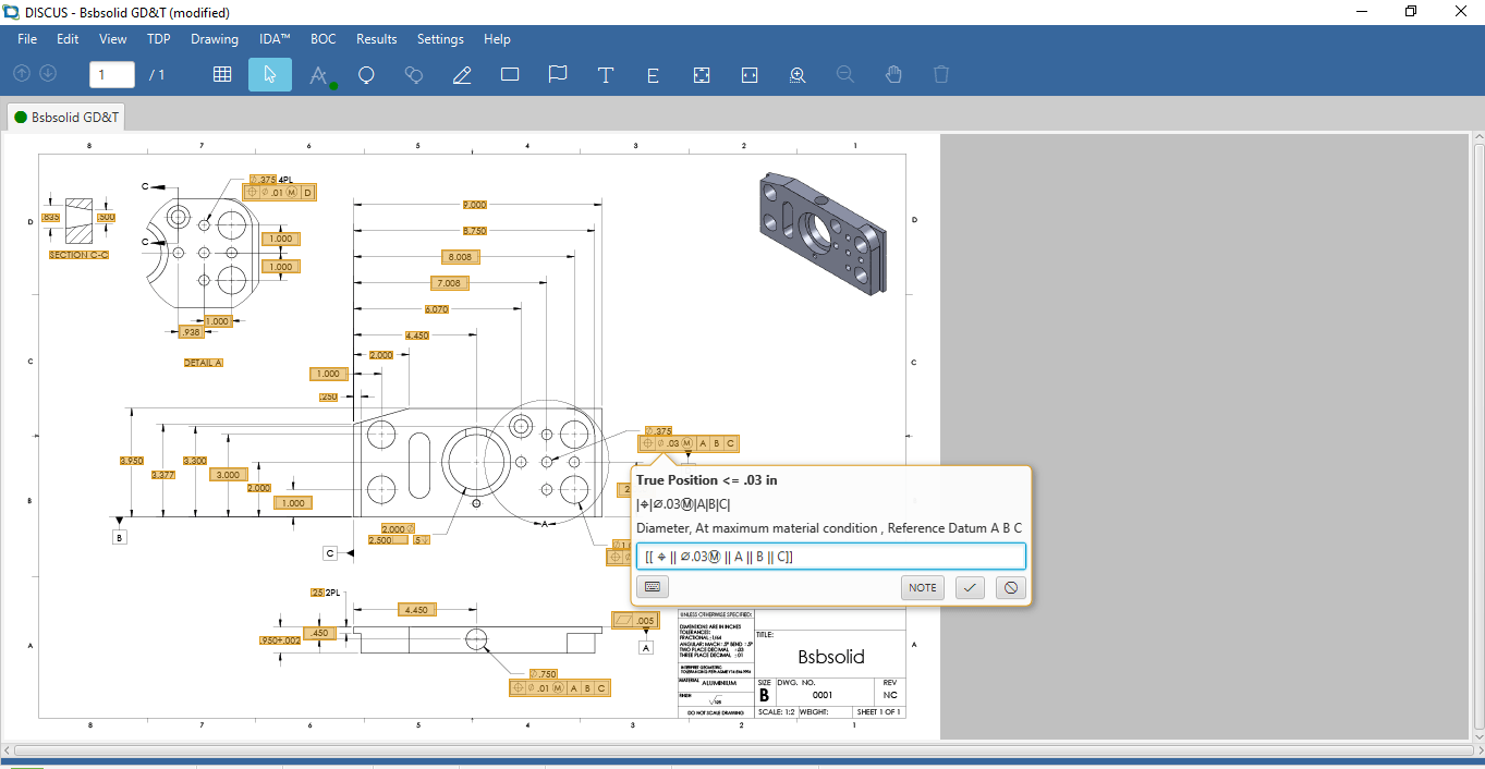 DISCUS IDA® Candidate Review