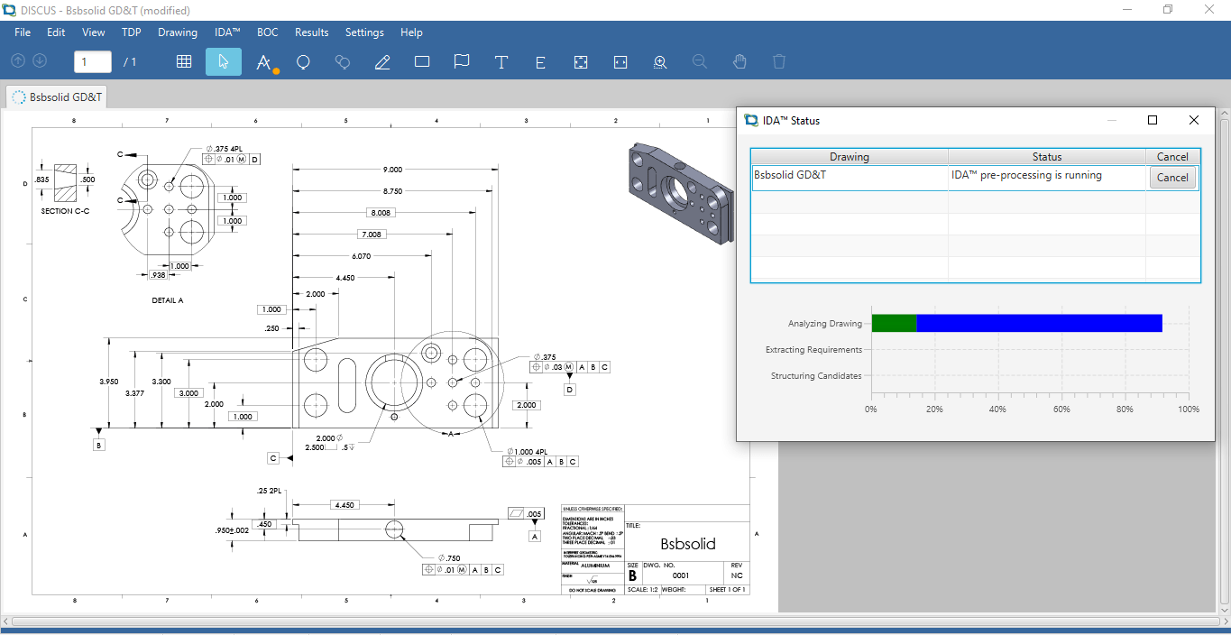 DISCUS IDA® Extracting Requirements