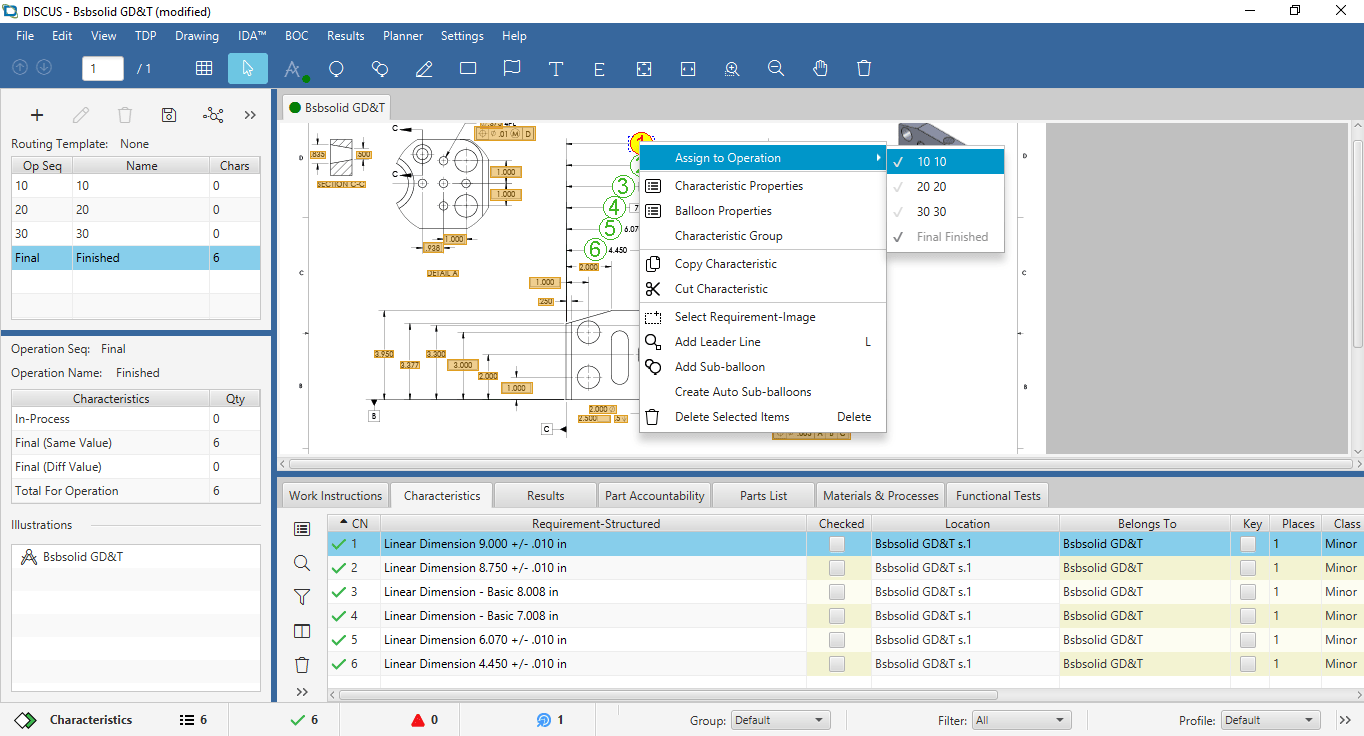 DISCUS Planner add Operation